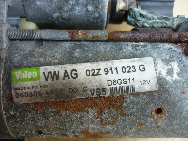 фото №8, Стартер 1.4 tsi 1.8 tsi 2.0 fsi 02z911023g проверенный оригинал