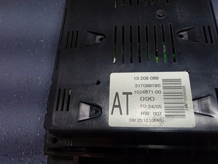 фото №5, Opel astra h радио дисплей комплект 13251048 13208089