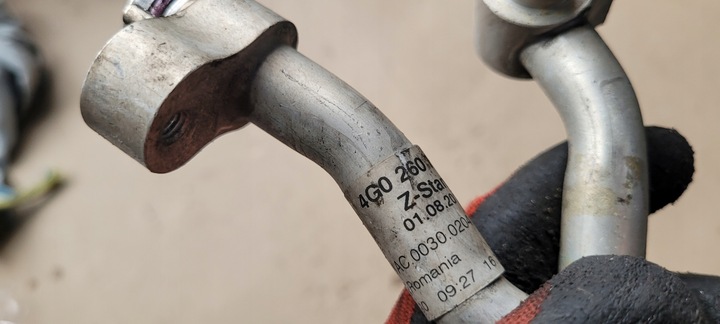 фото №5, S7 4g a7 шланг трубка кондиционера 4.0 tfsi s6 c7 a6