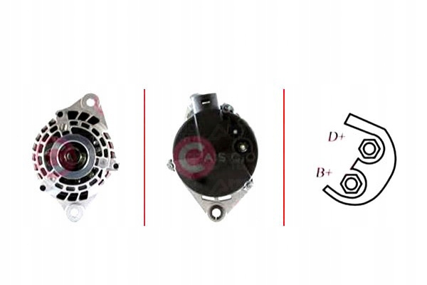 фото №2, Генератор 12v 100a ina casco