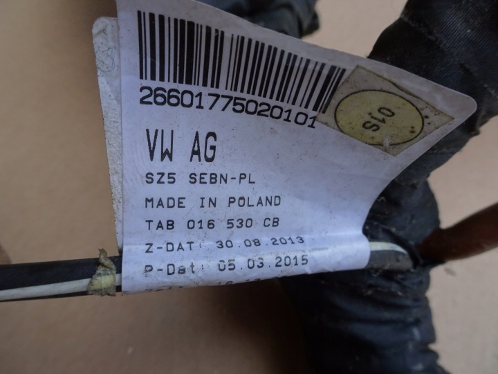фото №14, Vw golf vii джгут установка камери двигуна 5q0937125d tab016530cb