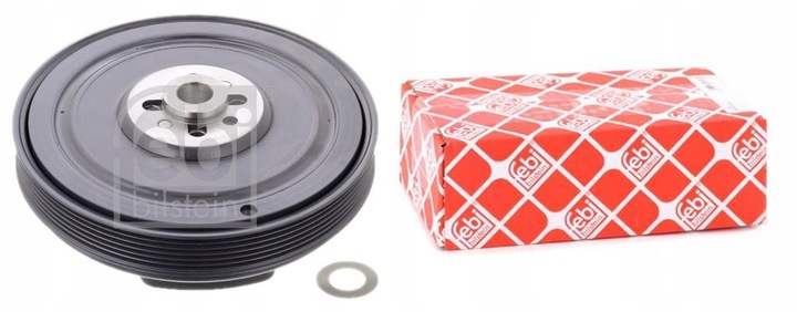 фото №12, Febi bilstein 31858 набор колёса шкивной, wał коленчатый вал