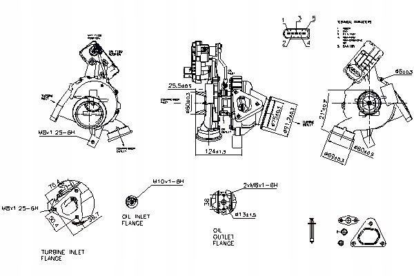 фото №14, Турбонагнітач nissens 93161 6460900480 mercedes