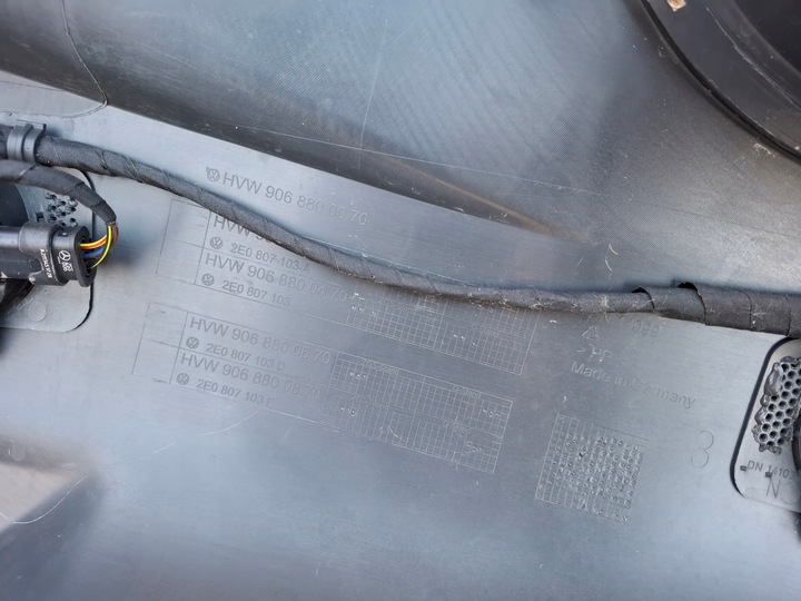 фото №15, Бампер перед vw crafter i pdc оригінал ні клеєний