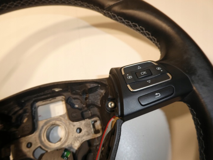 фото №7, Кермо шкіряний vw golf vi jetta touran