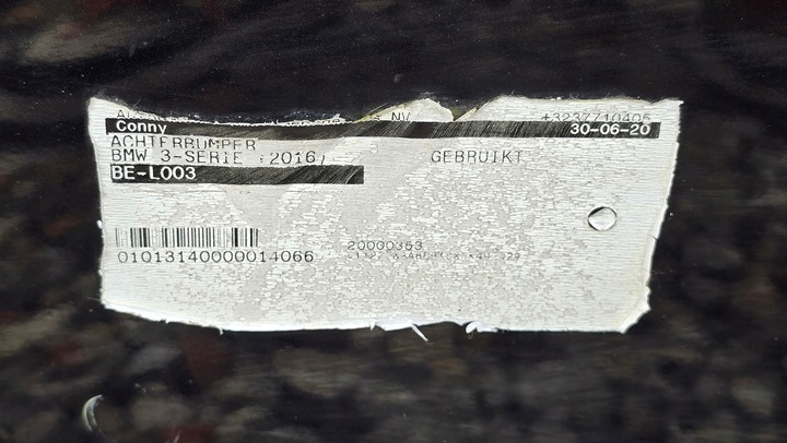 фото №13, Бампер зад задній комплектний pdc bmw 3 f30 lci рестайлінг 7384441 qq