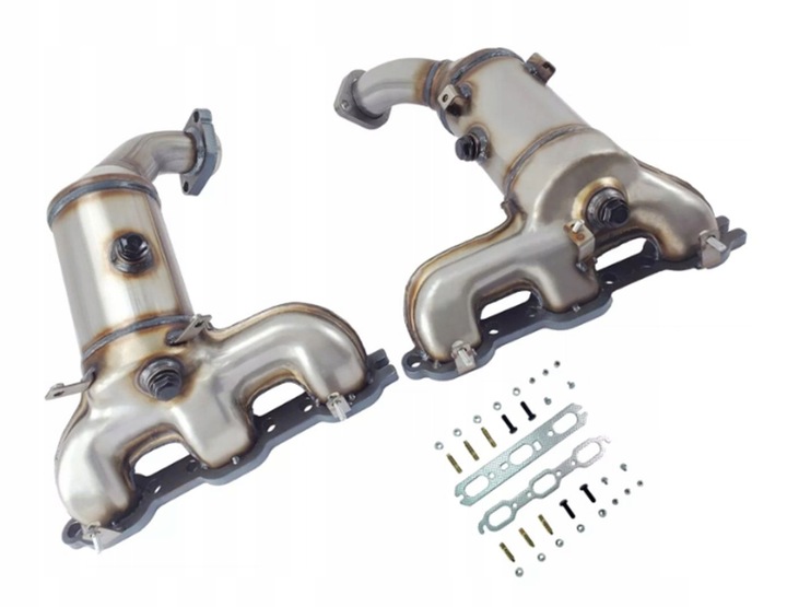 фото №1, Катализатор з коллектор комплект 2szt 3.5 4.0 chrysler pacifica 07-08
