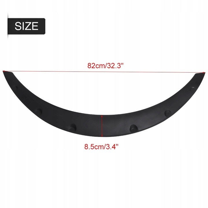 фото №8, Захист накладка на дзеркало колеса крила flary łuki автомобілів suv універсальні пластик pp
