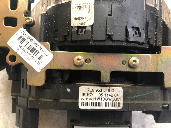 фото №7, Переключатель комбинированный подрулевые рычаги touareg 7l6953549d