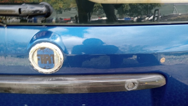 фото №6, Fiat panda ii hb крышка зад 597