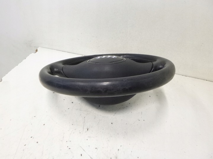 фото №6, Кермо + подушка безпеки audi a3 8l шкіра триспицевий