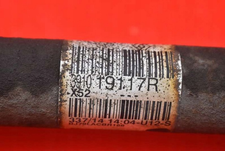 фото №5, Полуось левая перед механическая коробка передач 391019117r dacia sandero 2 ii 1.2 16v 75 km 13-16