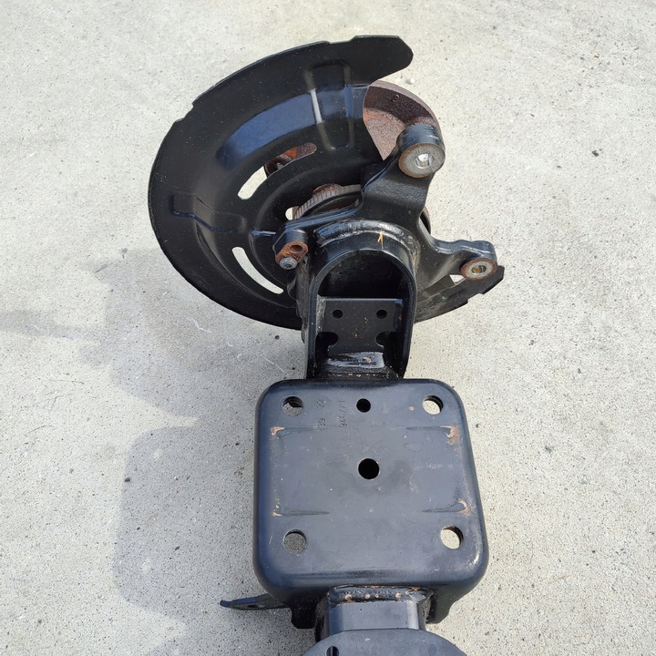 фото №10, Вісь задня балка renault master opel movano nissan nv400 555110236r