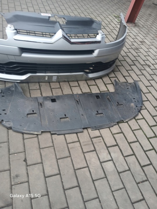 фото №9, Бампер передний комплектный citroen c4 i цвет ezr серебряный