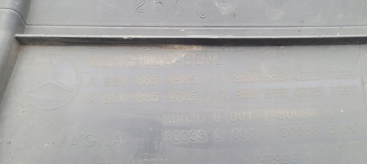 фото №8, Mercedes actros mp4 кутник бампера лівий // 3429