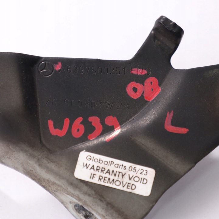 фото №11, Mercedes vito w639 петля капота левый чёрный