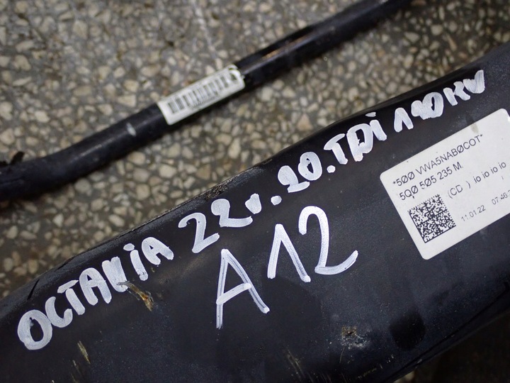 фото №8, Тележка подрамник колыбель балка подвешивание зад skoda octavia iv 2.0d 5q0505235m