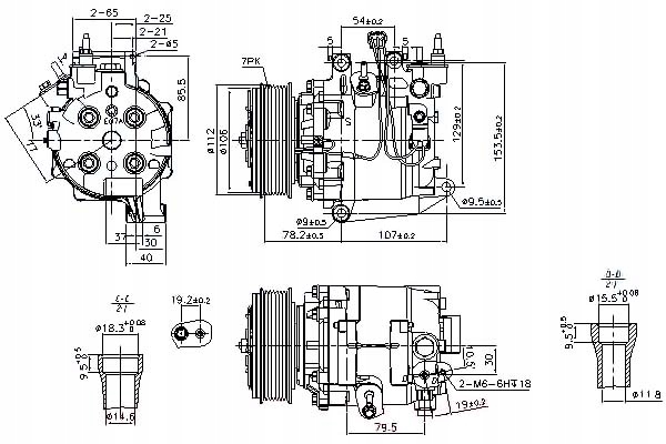 фото №13, Компресор кондиціонера nissens 890167 38810r60w01