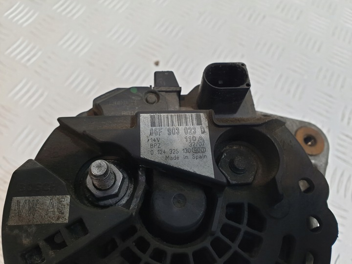 фото №3, Vw crafter 2.5 tdi генератор 110a 06f903023d оригинал