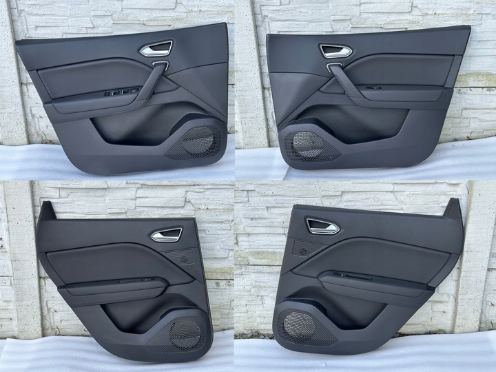 фото №1, Новый комплектный боковина обивка дверь правые левый перед зад ручка captur ii