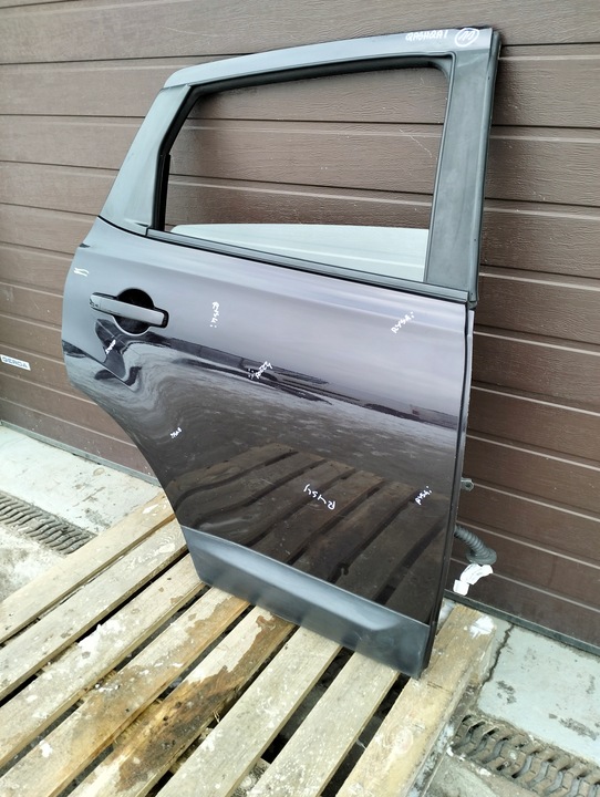 фото №10, Дверь правые зад задние nissan qashqai i j10 07-10 оригинал лак gab