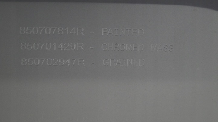 фото №7, Captur ii 2 новая накладка планка бампера задняя зад pdc серебряная оригинал