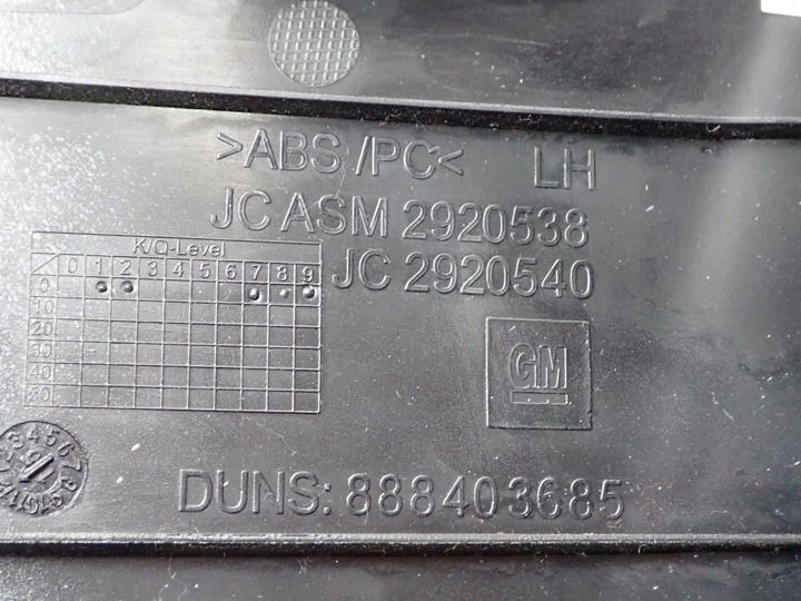 фото №9, Туннель панель рамка коробки передач бардачок европа оригинал opel astra v k 16r