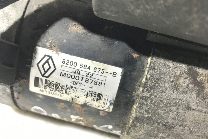 фото №6, Стартер nissan qashqai / qashqai +2 i j10, jj10 8200584675b 1.5l
