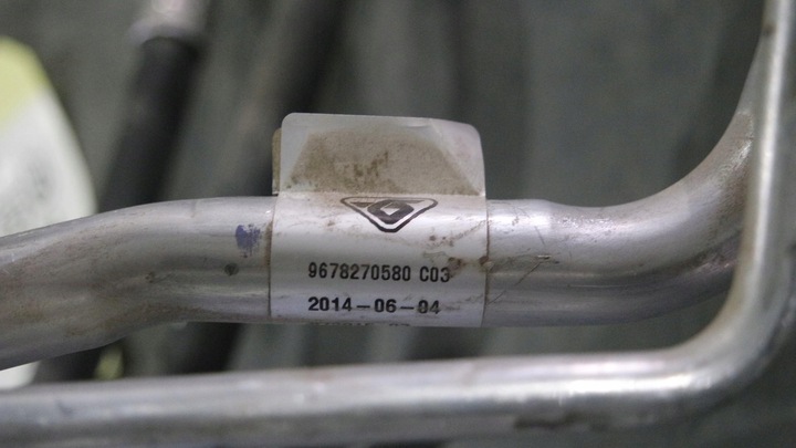 фото №7, Шланг трубка кондиционера peugeot 308 ii sw 9675102080 9678270580 9809171080
