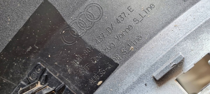 фото №16, Sq8 4m q8 бампер перед переднє sline do фарбування 4m8807437d