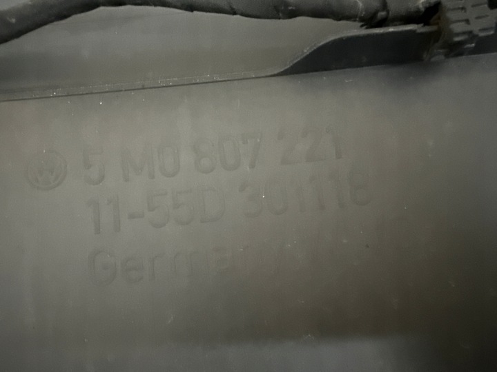 фото №8, Бампер перед переднее volkswagen vw golf vi plus рестайлинг 6xpdc омыватель