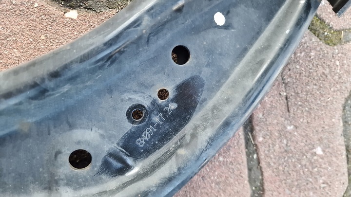 фото №7, Поворотный кулак левый перед macperson рычаг nissan x-trail t32 рестайлинг 1.7