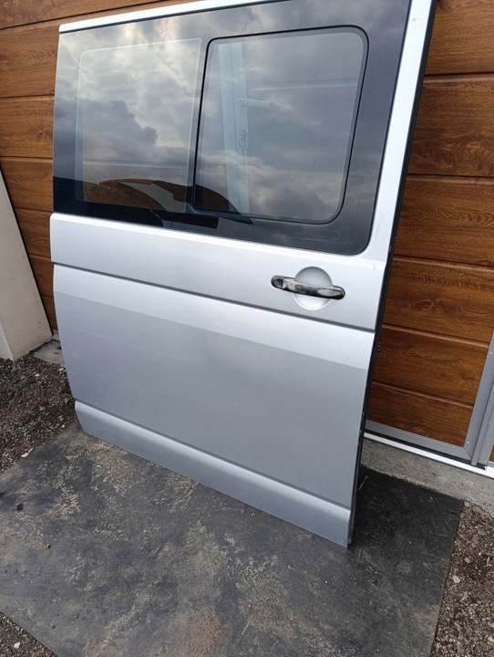 фото №8, Vw t5 дверь сдвижные правые серебристый