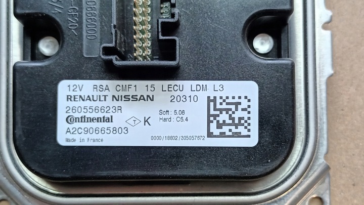 фото №14, Модуль led (блок управления фарой, led драйвер) renault 260556623r