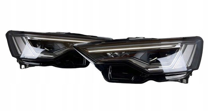 фото №9, Audi a6 c8 4k перед бампер капот лампа повний led matrix крило підсилювач