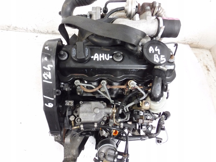 фото №9, Двигатель стойка ahu vw passat b5 audi a4 b5 1.9 tdi