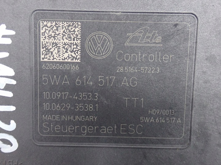 фото №8, Насос abs тормозная 5wa614517ag octavia iv 5e3 20r