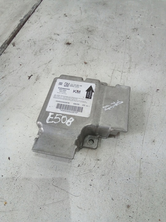 фото №1, E508 модуль подушка безопасности vectra c 13186948