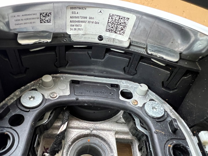 фото №11, Mercedes cla w118 a класс руль кожа лепестки мультифункция оригинал eu