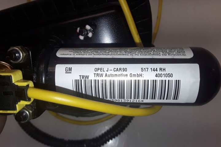 фото №9, Подушка подушка безпеки сидіння передня права opel vectra b 36_ 4001050 2.0l