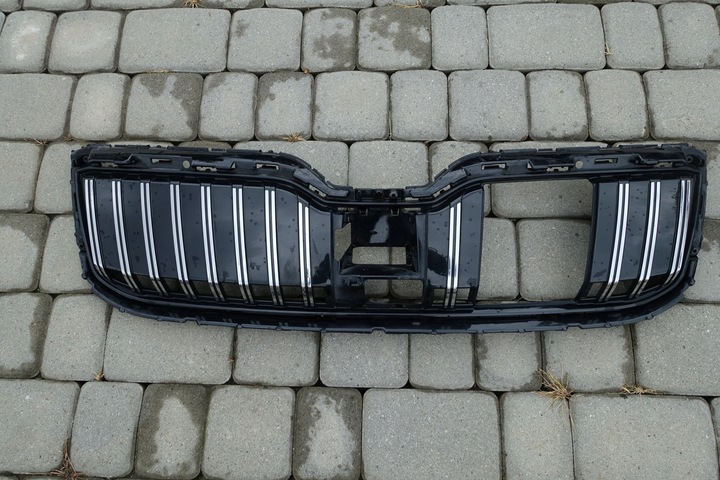 фото №1, Skoda superb iii рестайлинг решётка решётка радиатора защита 3v0853653j оригинал