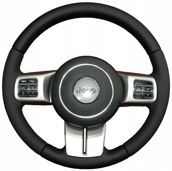 фото №1, Руль jeep compass patriot wrangler grand cherokee обшивка кожа 227