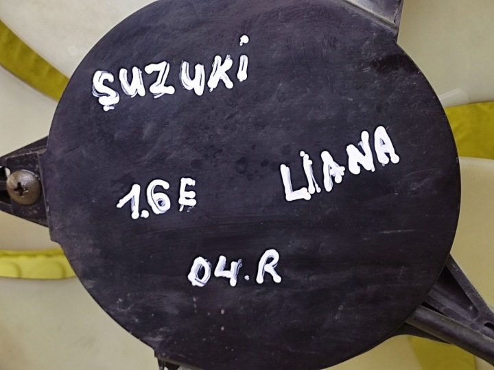 фото №8, Suzuki liana 1.4 вентилятор охлаждения радиатора (диффузор)