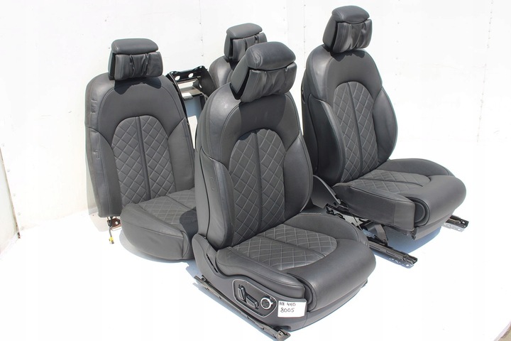 фото №6, Audi a8 сиденья комплект сидений сидений сиденье обивка 4h d4 4h0 2010-20