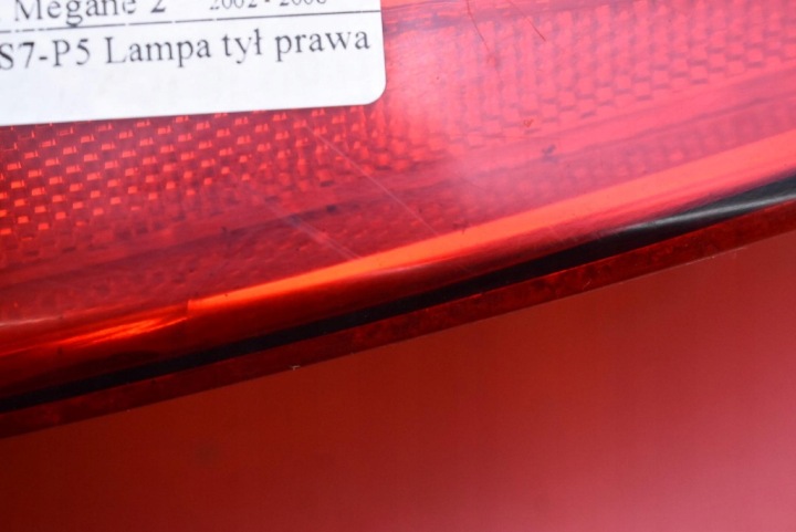 фото №15, Фара правая зад задняя 8200073237 renault megane 2 ii hb 02-06