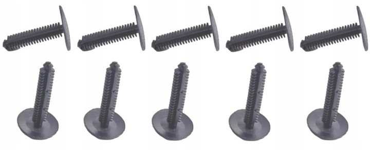 фото №1, Універсальні застібки затискачі кліпси автомобільні обшивка оббивка накладка двері