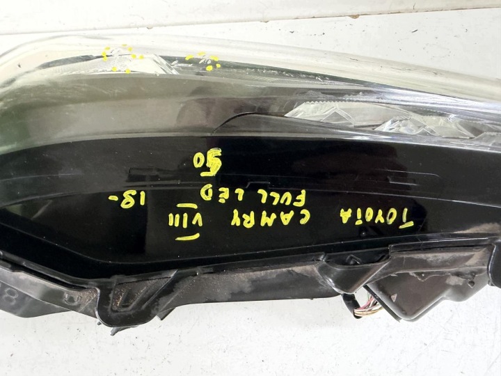 фото №13, Фара левая перед toyota camry viii 8 18- usa