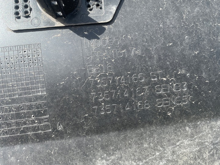 фото №7, Fiat 500e бампер зад задній b. гарний оригінал 735714165