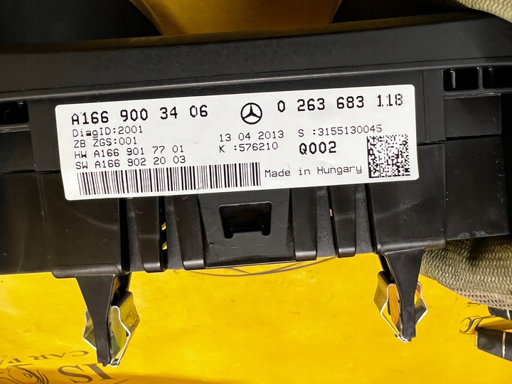 фото №7, Прилади спідометр  спідометр obrotomierz mercedes gl x166 usa