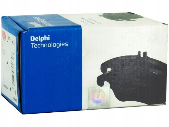фото №3, Delphi тормозные колодки тормозные зад lp1593 lp1593